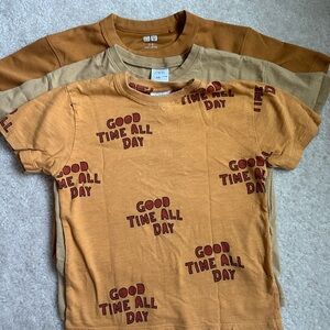 Fall colour t shirts for kids